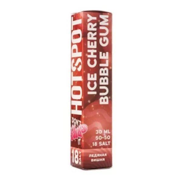 Жидкость HOTSPOT Chow Ice Cherry Bubble Gum 30 мл в Ростове-на-Дону