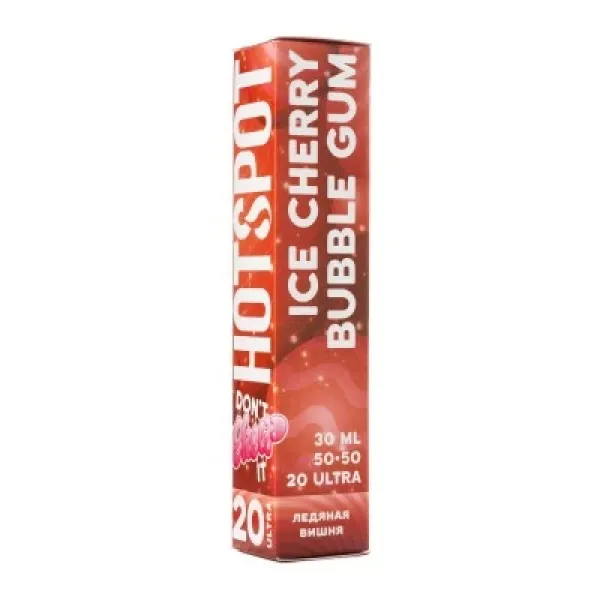 Жидкость HOTSPOT Chow Ultra Ice Cherry Bubble Gum 30 мл в Ростове-на-Дону