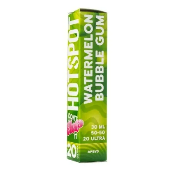 Жидкость HOTSPOT Chow Ultra Watermelon Bubble Gum 30 мл в Ростове-на-Дону