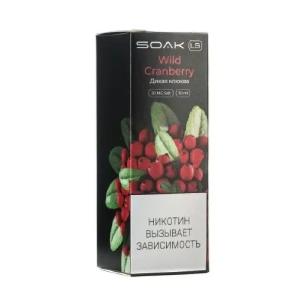 Жидкость SOAK LS Wild Cranberry 30 мл в Ростове-на-Дону