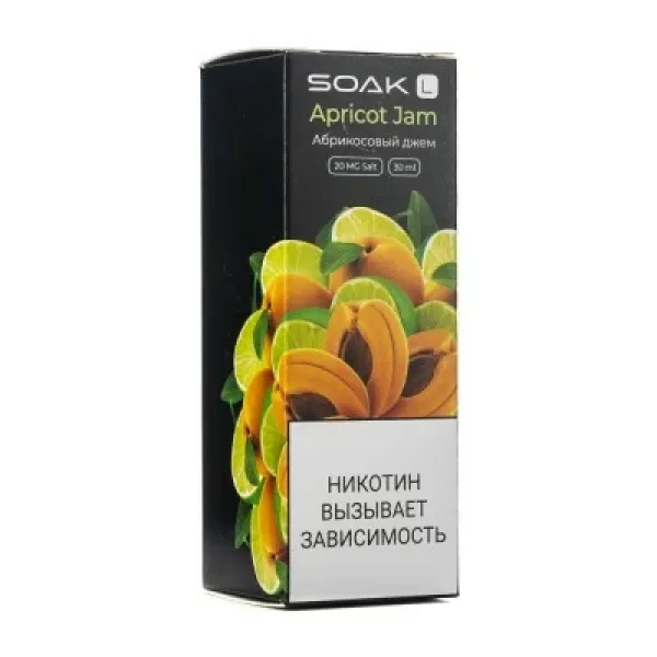 Жидкость SOAK L Apricot Jam 30 мл в Ростове-на-Дону