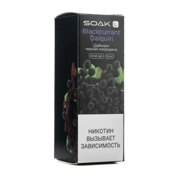Жидкость SOAK L Blackcurrant Daiquiri 30 мл в Ростове-на-Дону