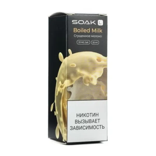 Жидкость SOAK L Boiled Milk 30 мл в Ростове-на-Дону