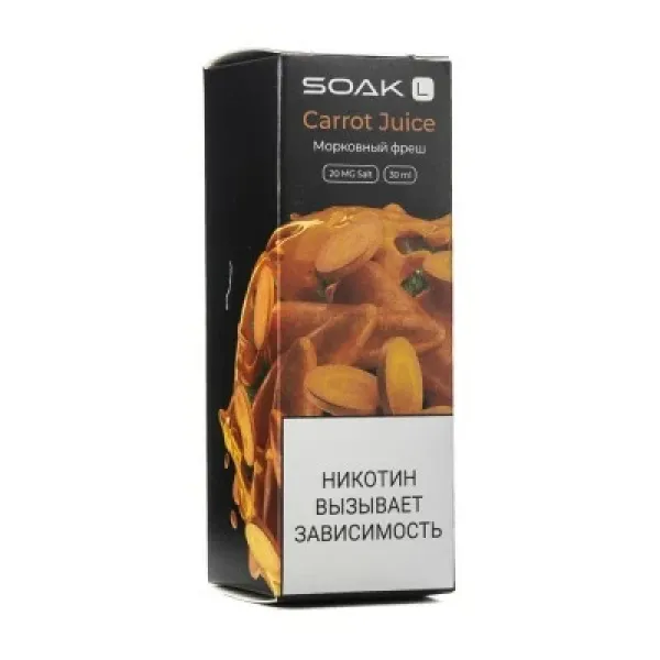 Жидкость SOAK L Carrot Juice 30 мл в Ростове-на-Дону