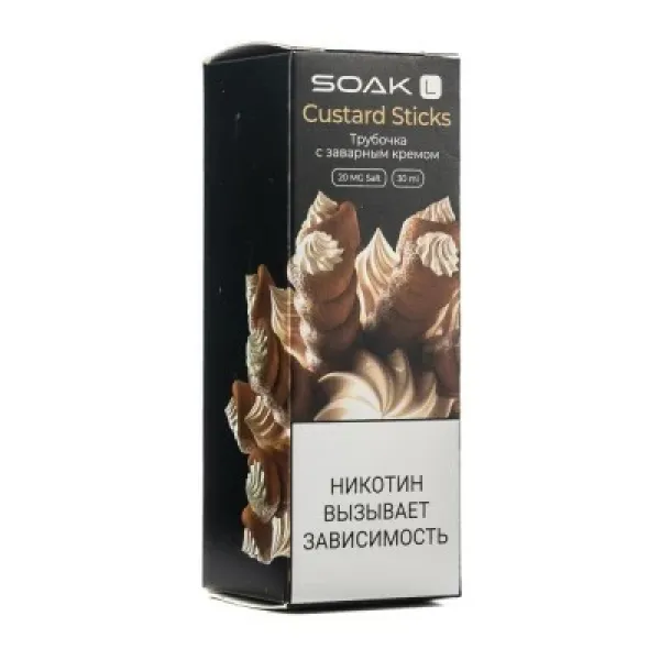 Жидкость SOAK L Custard Sticks 30 мл в Ростове-на-Дону