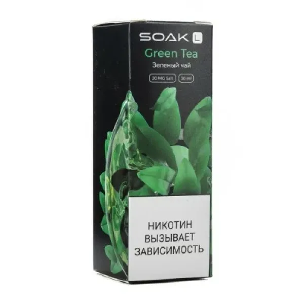 Жидкость SOAK L Green Tea 30 мл в Ростове-на-Дону