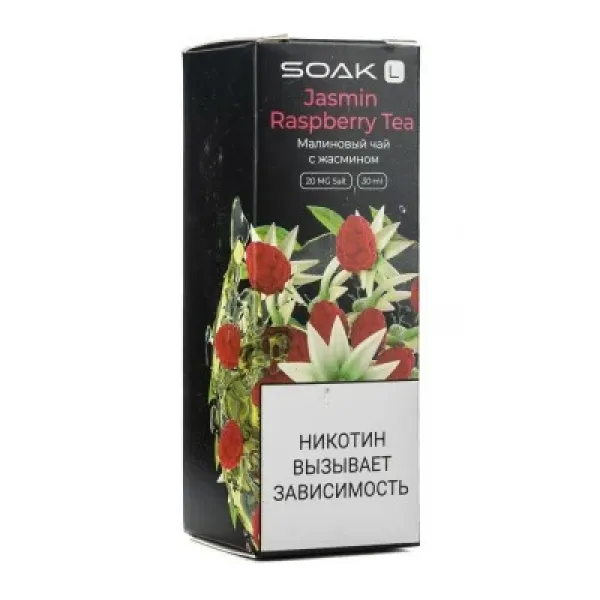 Жидкость SOAK L Jasmin Raspberry Tea 30 мл в Ростове-на-Дону