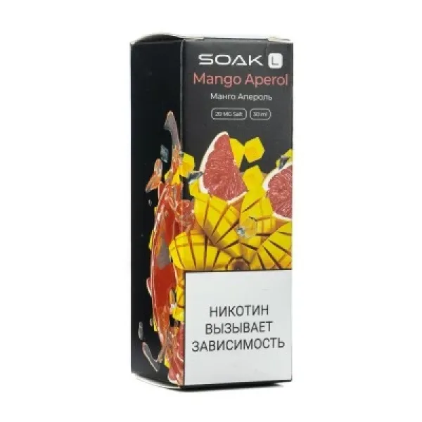 Жидкость SOAK L Mango Aperol 30 мл в Ростове-на-Дону