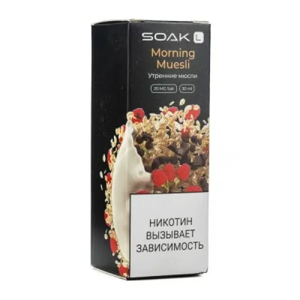 Жидкость SOAK L Morning Muesli 30 мл в Ростове-на-Дону