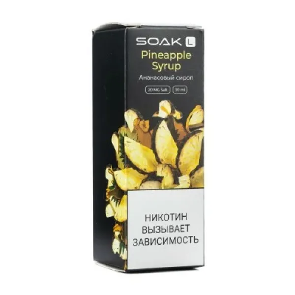 Жидкость SOAK L Pineapple Syrup 30 мл в Ростове-на-Дону
