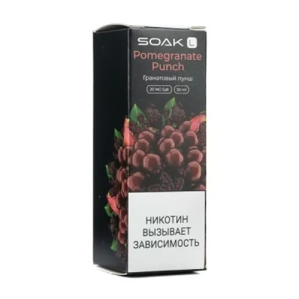Жидкость SOAK L Pomegranate Punch 30 мл в Ростове-на-Дону