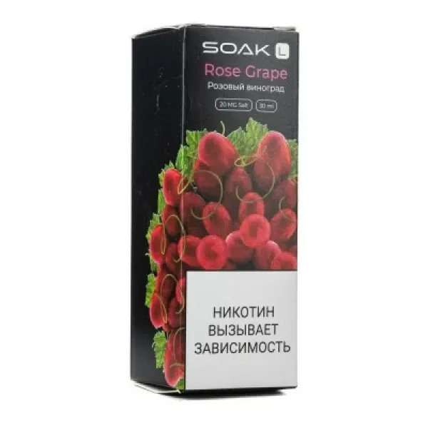 Жидкость SOAK L Rose Grape 30 мл в Ростове-на-Дону