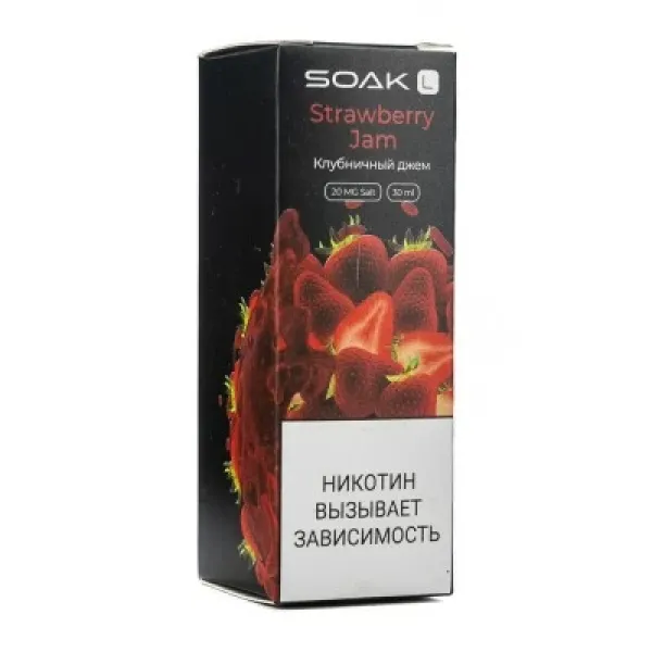 Жидкость SOAK L Strawberry Jam 30 мл в Ростове-на-Дону