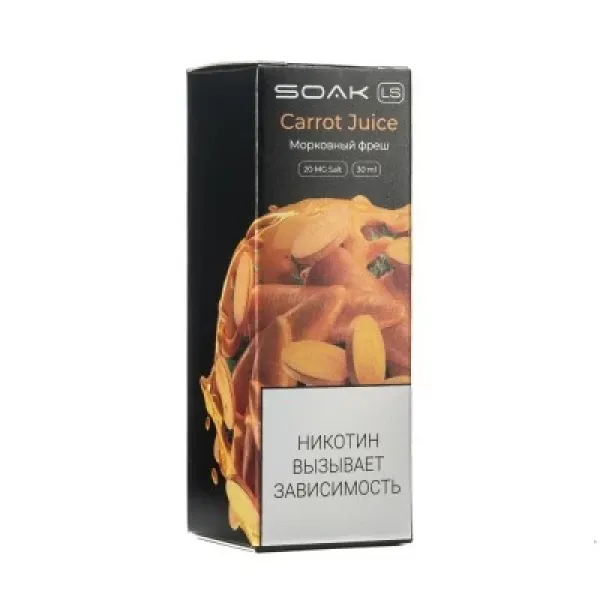 Жидкость SOAK LS Carrot  Juice 30 мл в Ростове-на-Дону