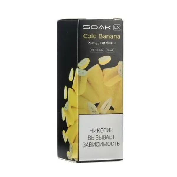 Жидкость SOAK LX Cold Banana 30 мл в Ростове-на-Дону