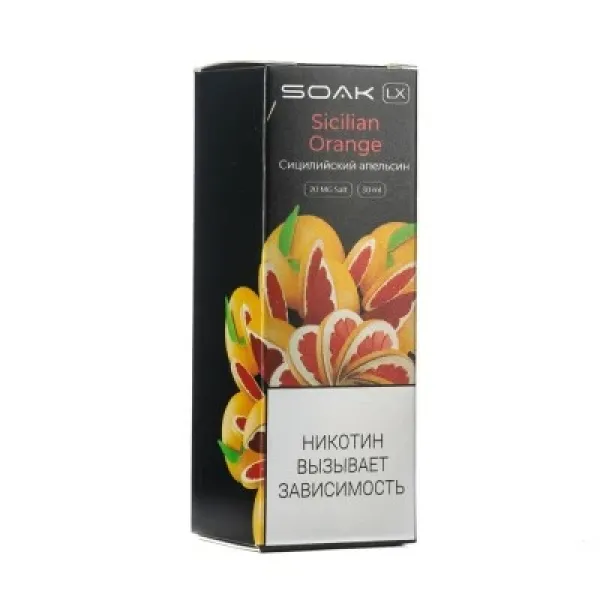 Жидкость SOAK LX Sicilian Orange 30 мл в Ростове-на-Дону