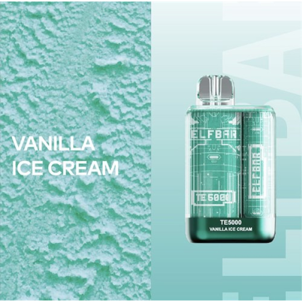 Elfbar TE5000 Vanilla Ice Cream, 5000 тяг в Ростове-на-Дону