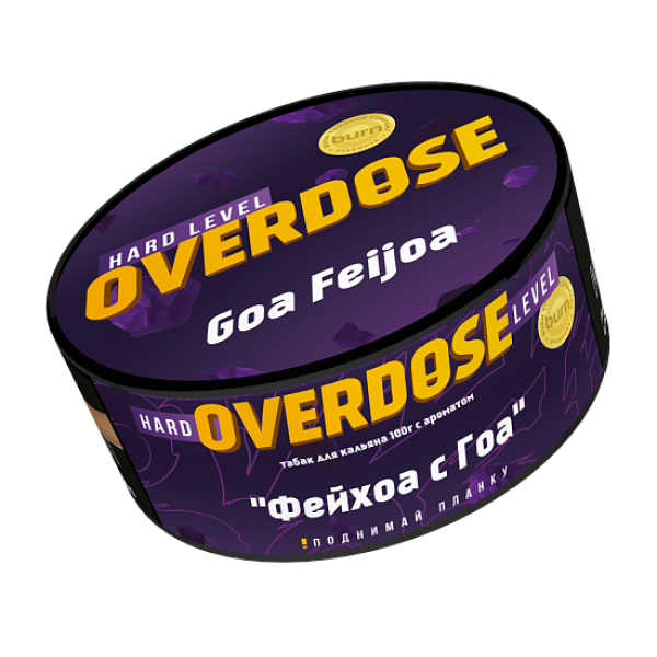 Табак Overdose Goa Feijoa (Фейхоа с Гоа) 100 гр в Ростове-на-Дону
