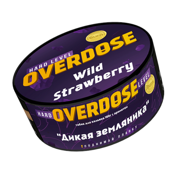 Табак Overdose Wild Strawberry (Дикая земляника) 100 гр в Ростове-на-Дону