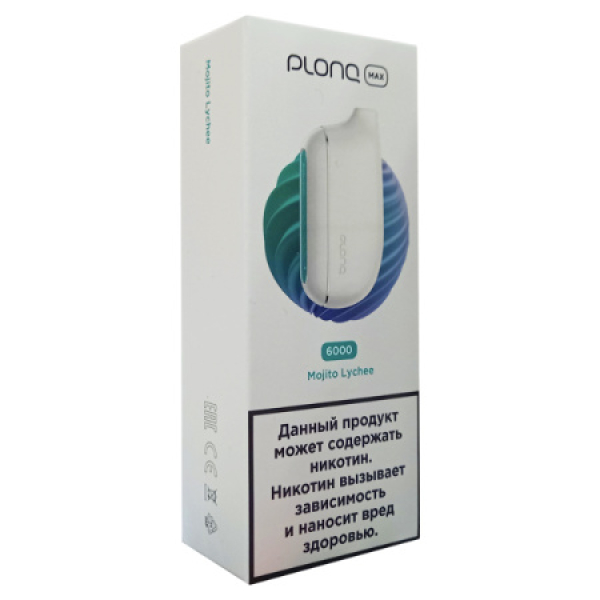 Plonq Max Mojito Lychee 6000 тяг в Ростове-на-Дону