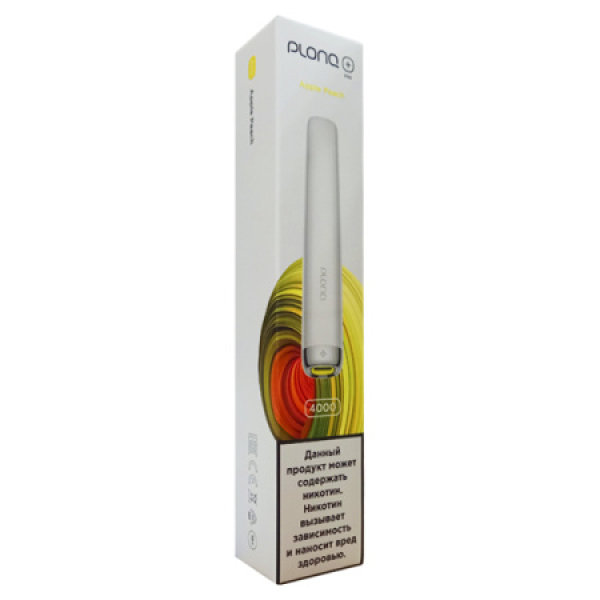 Plonq Plus Pro Apple Peach 4000 тяг в Ростове-на-Дону