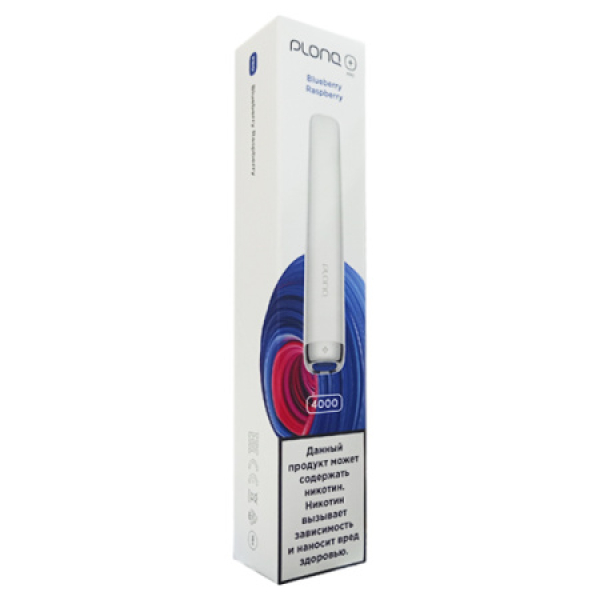 Plonq Plus Pro Blueberry Raspberry 4000 тяг в Ростове-на-Дону