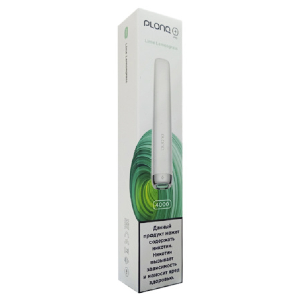 Plonq Plus Pro Lime Lemongrass 4000 тяг в Ростове-на-Дону