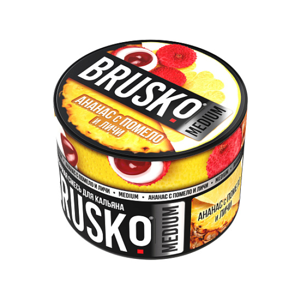 Смесь Brusko Ананас с помело и личи 50 гр в Ростове-на-Дону