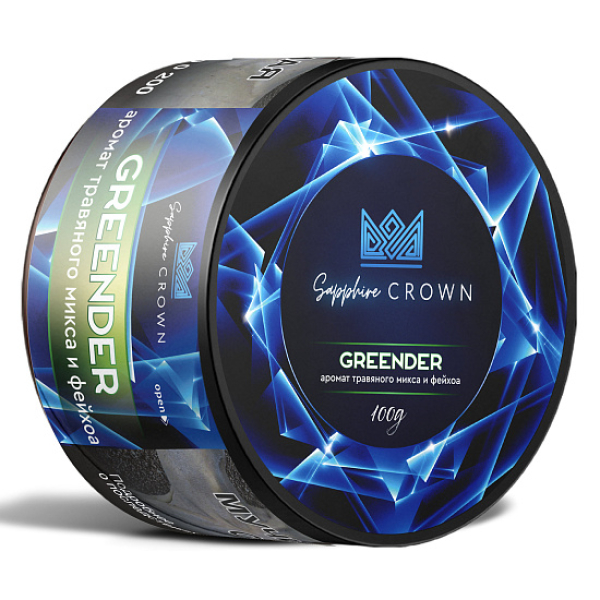 Табак SAPPHIRE CROWN GREENDER  100 грамм в Ростове-на-Дону