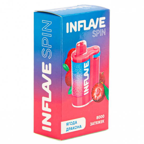 INFLAVE SPIN Ягода Дракона (8000 затяжек) в Ростове-на-Дону