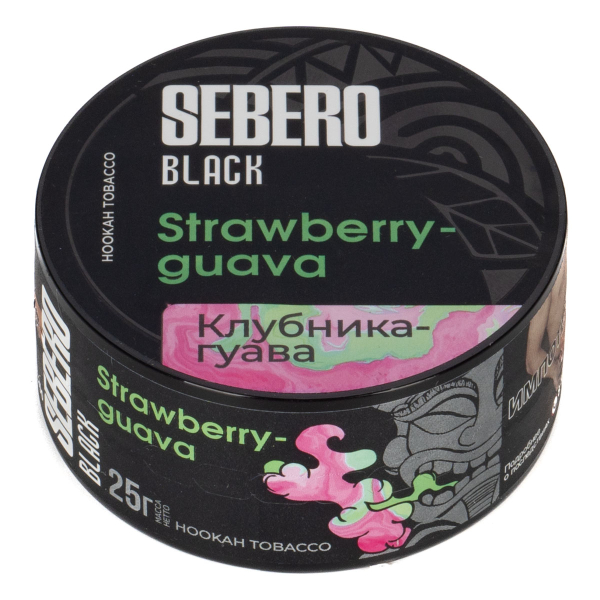 Табак Sebero Black Strawberry Guava  25 грамм в Ростове-на-Дону
