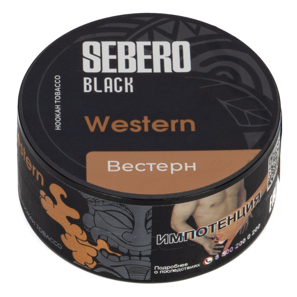 Табак Sebero Black Western  25 грамм в Ростове-на-Дону