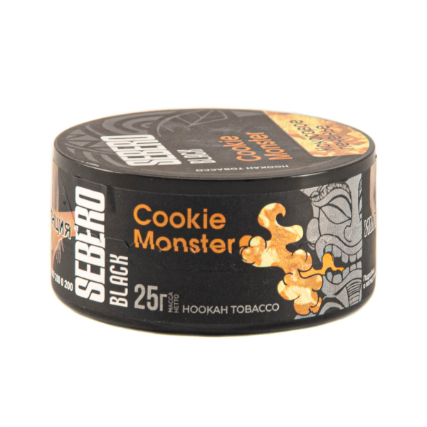 Табак Sebero Black Cookie Monster  25 грамм в Ростове-на-Дону