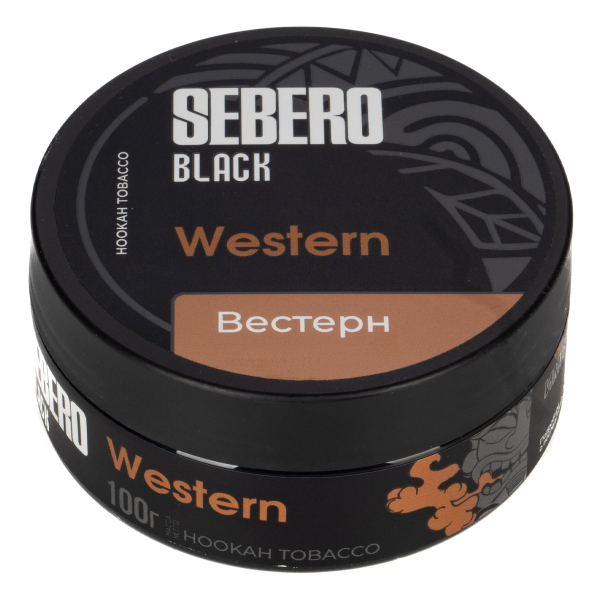 Табак Sebero Black Western  100 грамм в Ростове-на-Дону