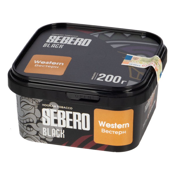 Табак Sebero Black Western  200 грамм в Ростове-на-Дону