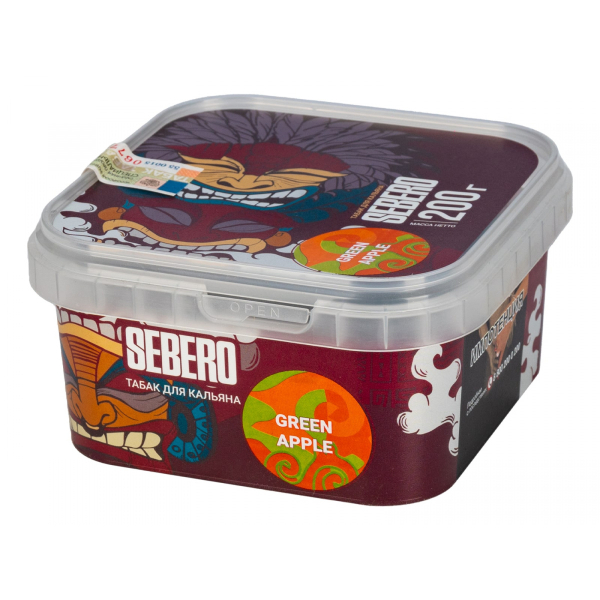 Табак Sebero Green apple  200 грамм в Ростове-на-Дону