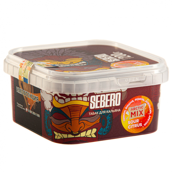 Табак Sebero Arctic Mix Sour citrus  200 грамм в Ростове-на-Дону