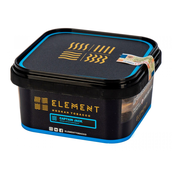 Табак Element ВОДА Captain Jack   200 грамм в Ростове-на-Дону