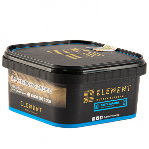 Табак Element ВОДА Salty Caramel  200 грамм в Ростове-на-Дону