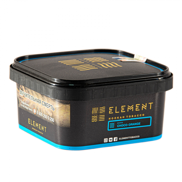Табак Element ВОДА Choco-orange  200 грамм в Ростове-на-Дону