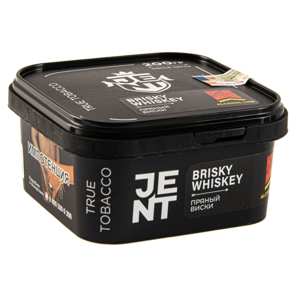 Табак JENT Brisky Whiskey (Пряный виски)  200 грамм в Ростове-на-Дону