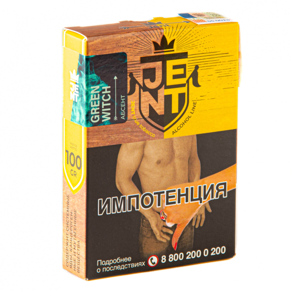 Табак JENT Green Witch (Абсент)  100 грамм в Ростове-на-Дону