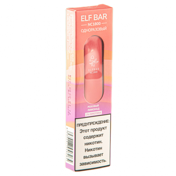 ELF BAR NC Pink Lemonade (1800 затяжек) 20 мг в Ростове-на-Дону