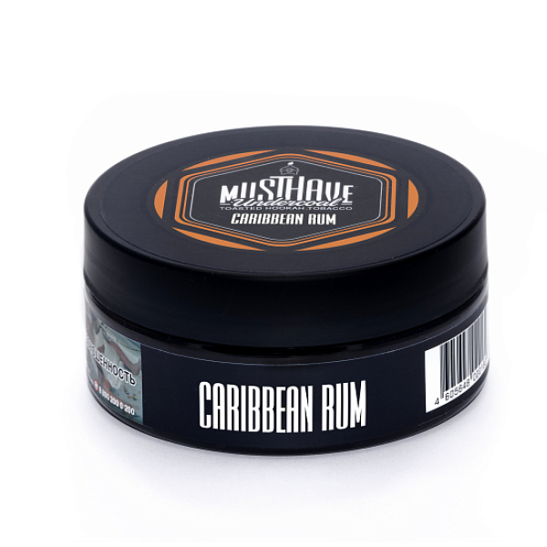 Табак MUST HAVE CARIBBEAN RUM  125 грамм в Ростове-на-Дону