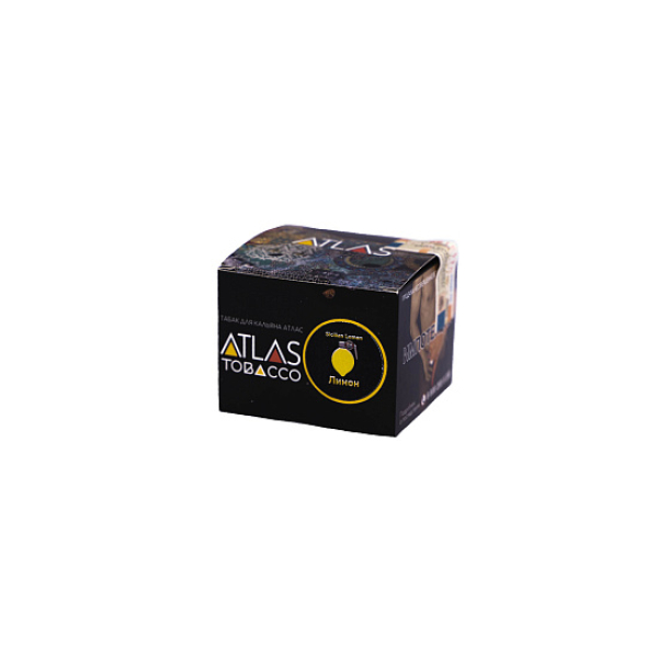 Табак ATLAS SICILIAN LEMON (ЛИМОН)  100 грамм в Ростове-на-Дону