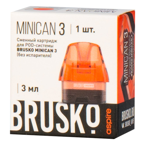 Картридж Brusko Minican 3 красный в Ростове-на-Дону
