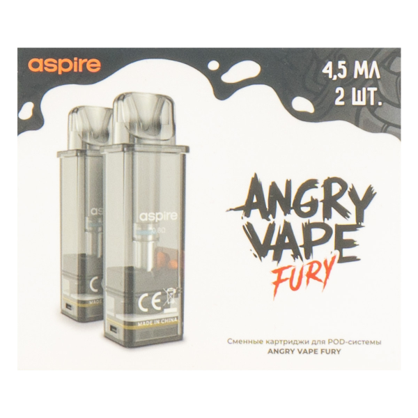 Картридж Brusko Angry Vapefury 4.5 мл (2шт) в Ростове-на-Дону