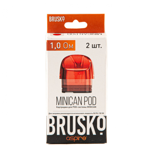 Картридж Brusko Minican красный (2шт.) 1,0 в Ростове-на-Дону