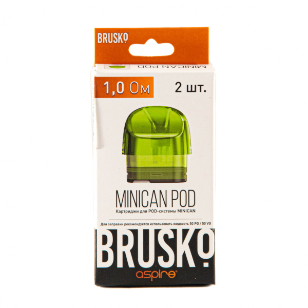 Картридж Brusko Minican зелёный (2шт.) 1,0 в Ростове-на-Дону