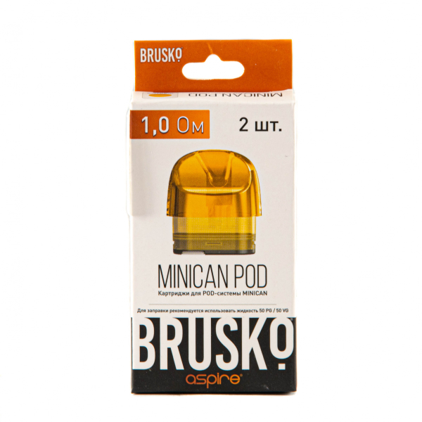 Картридж Brusko Minican жёлтый (2шт.) 1,0 в Ростове-на-Дону